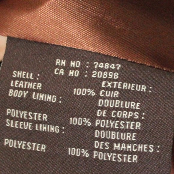 Marc New York Leather Jacket XS NWT - Picture 6 of 10